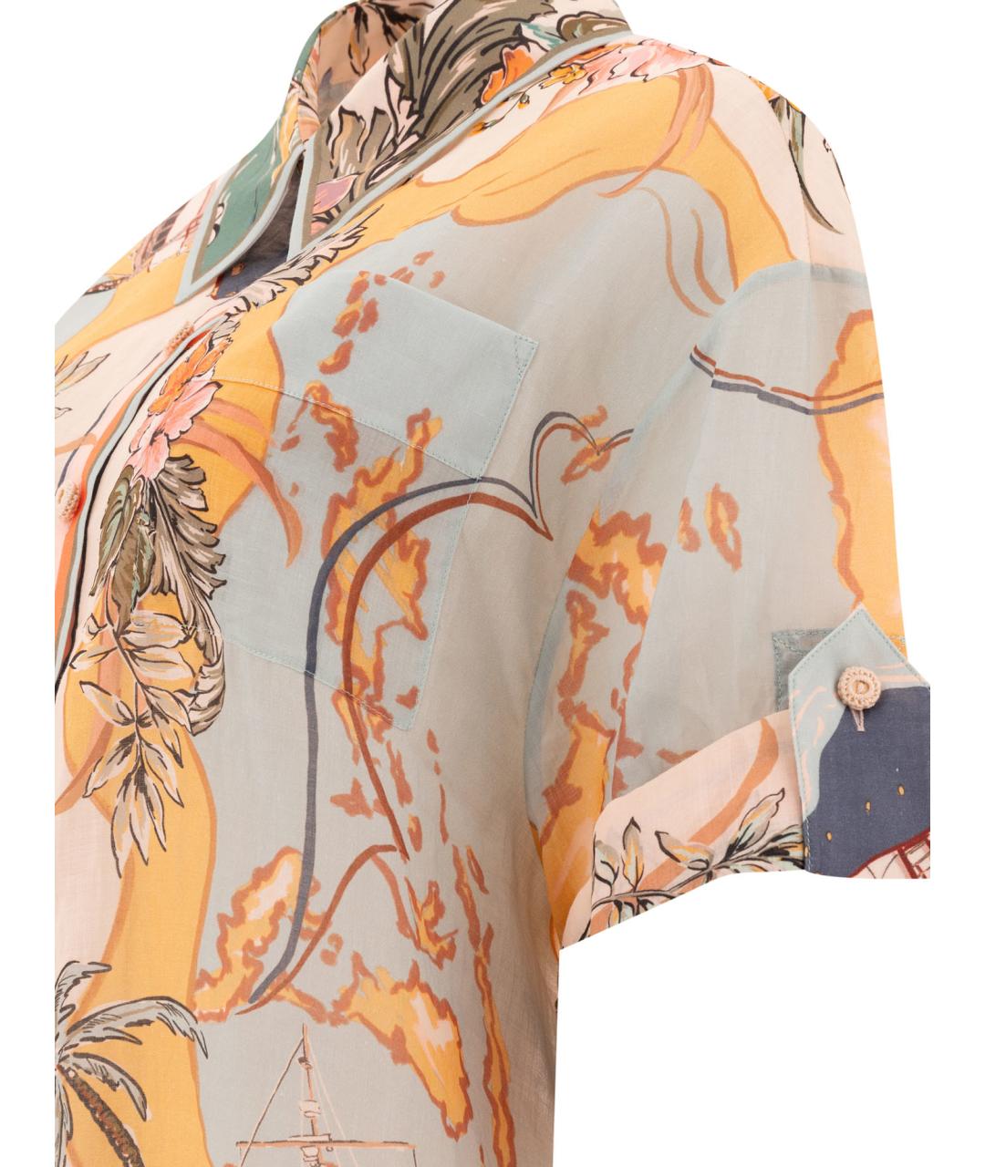 ZIMMERMANN Мульти рубашка, фото 4