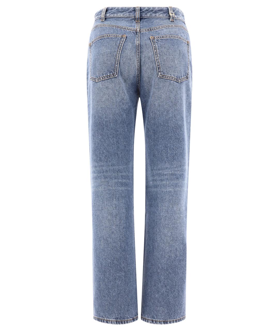 CHLOE Голубые прямые джинсы, фото 2