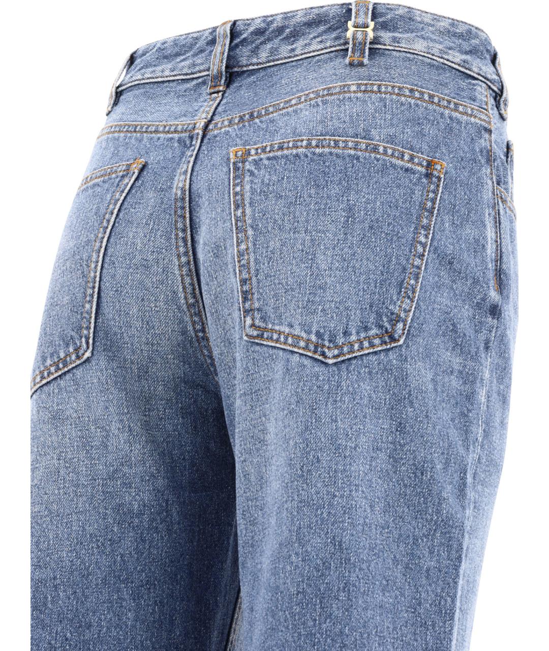 CHLOE Голубые прямые джинсы, фото 4