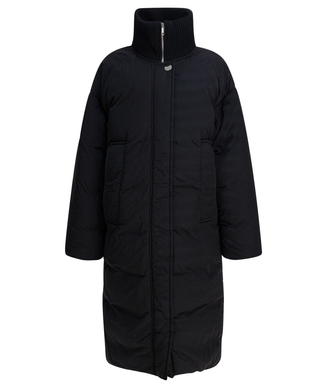 SPORTMAX Черный полиамидовый пуховик, фото 1