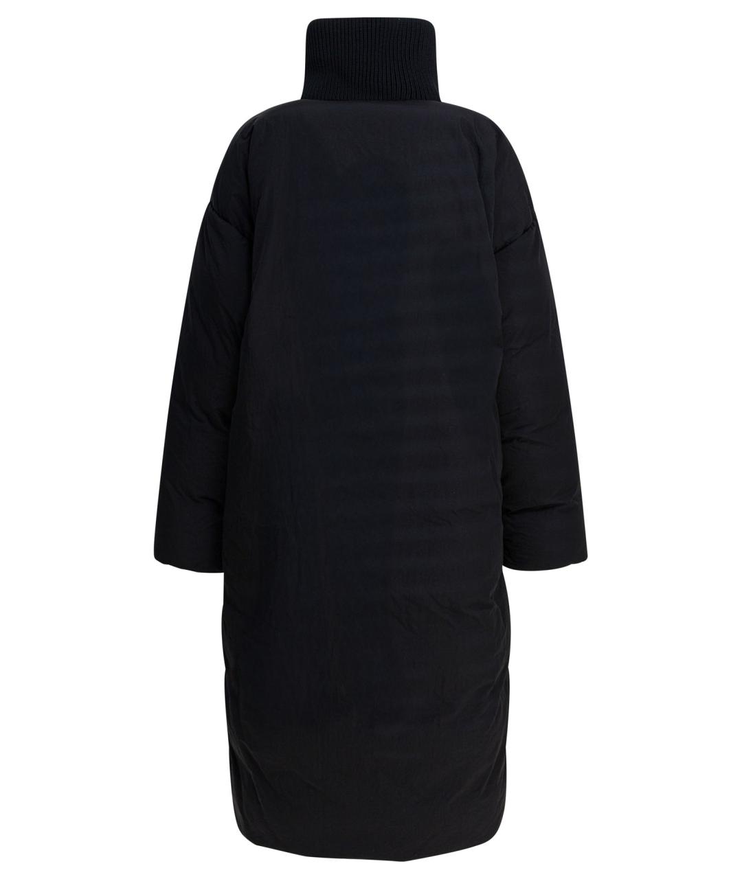 SPORTMAX Черный полиамидовый пуховик, фото 2