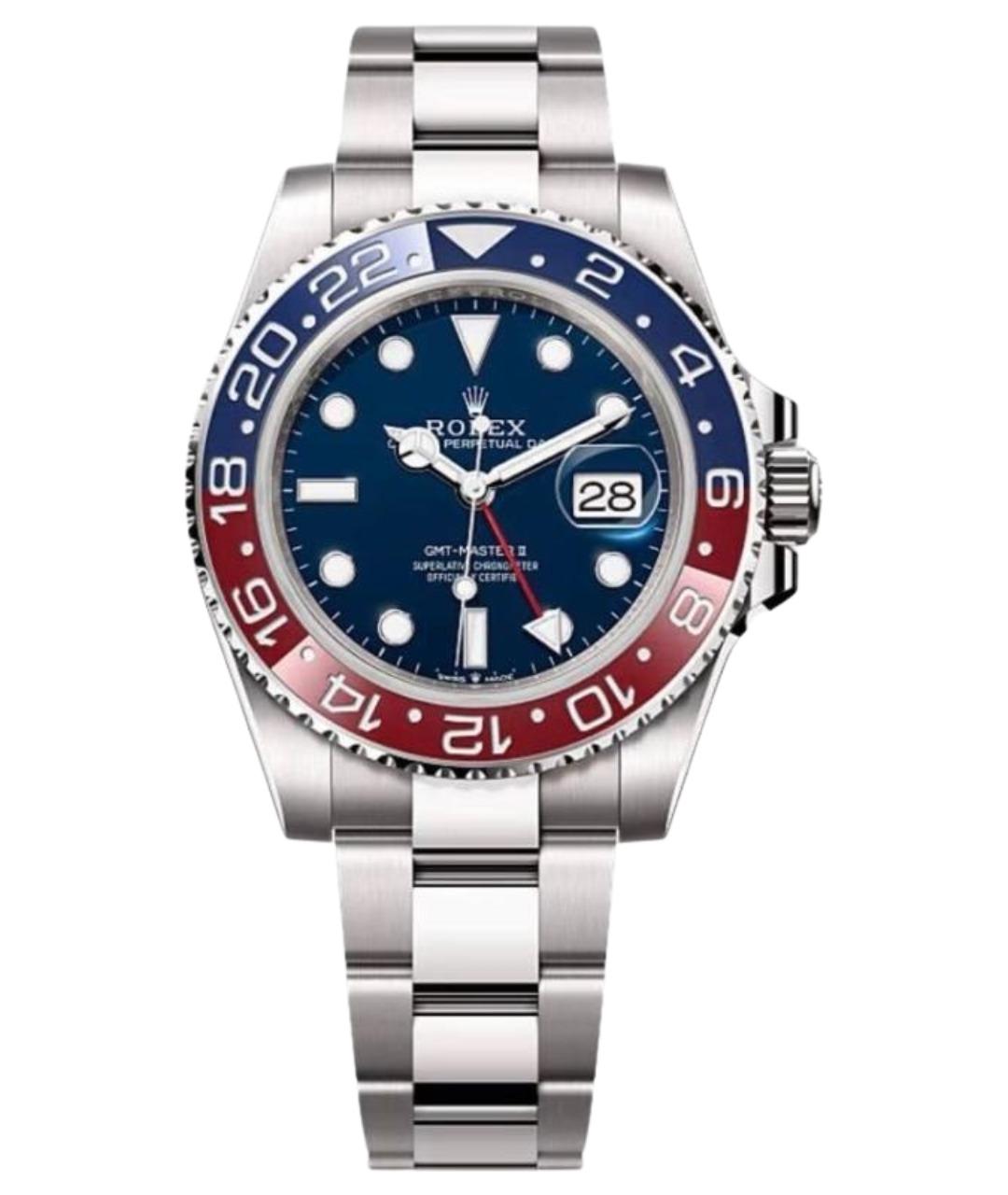 ROLEX Серебряные часы из белого золота, фото 1