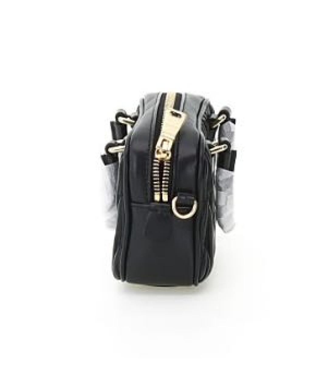 MIU MIU Черная кожаная сумка с короткими ручками, фото 4