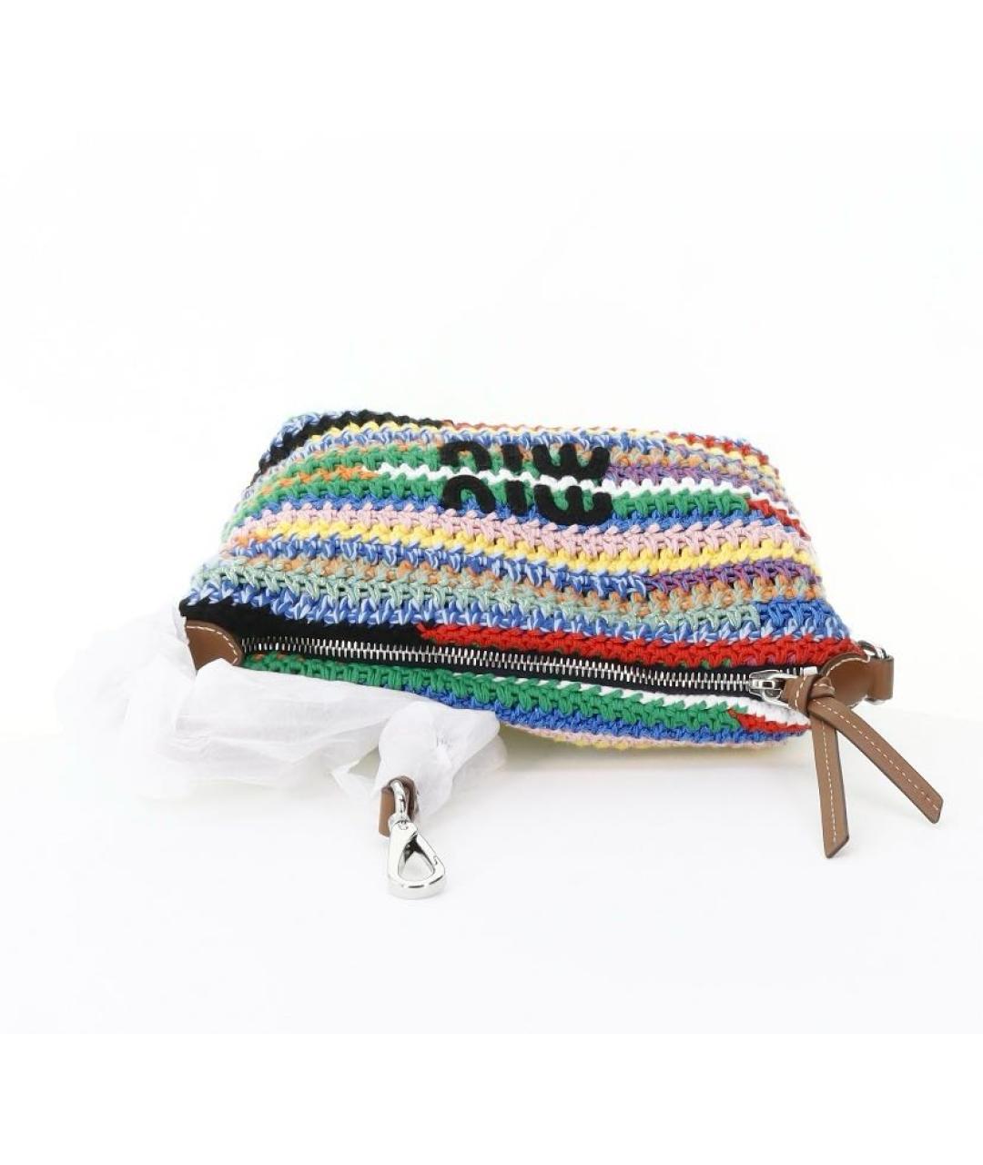 MIU MIU Мульти пелетеная сумка через плечо, фото 5