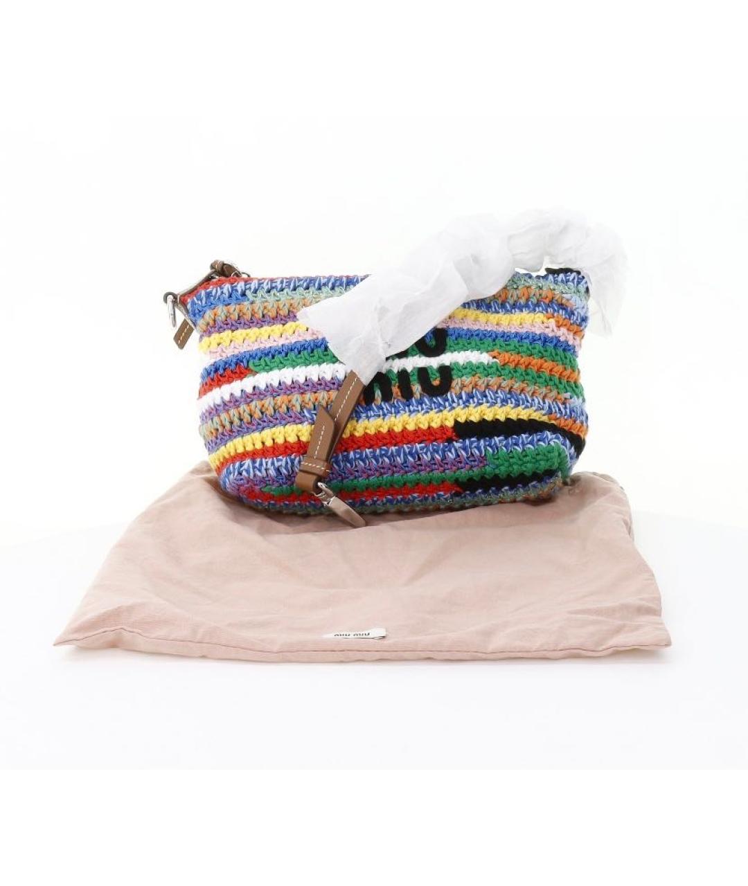 MIU MIU Мульти пелетеная сумка через плечо, фото 7