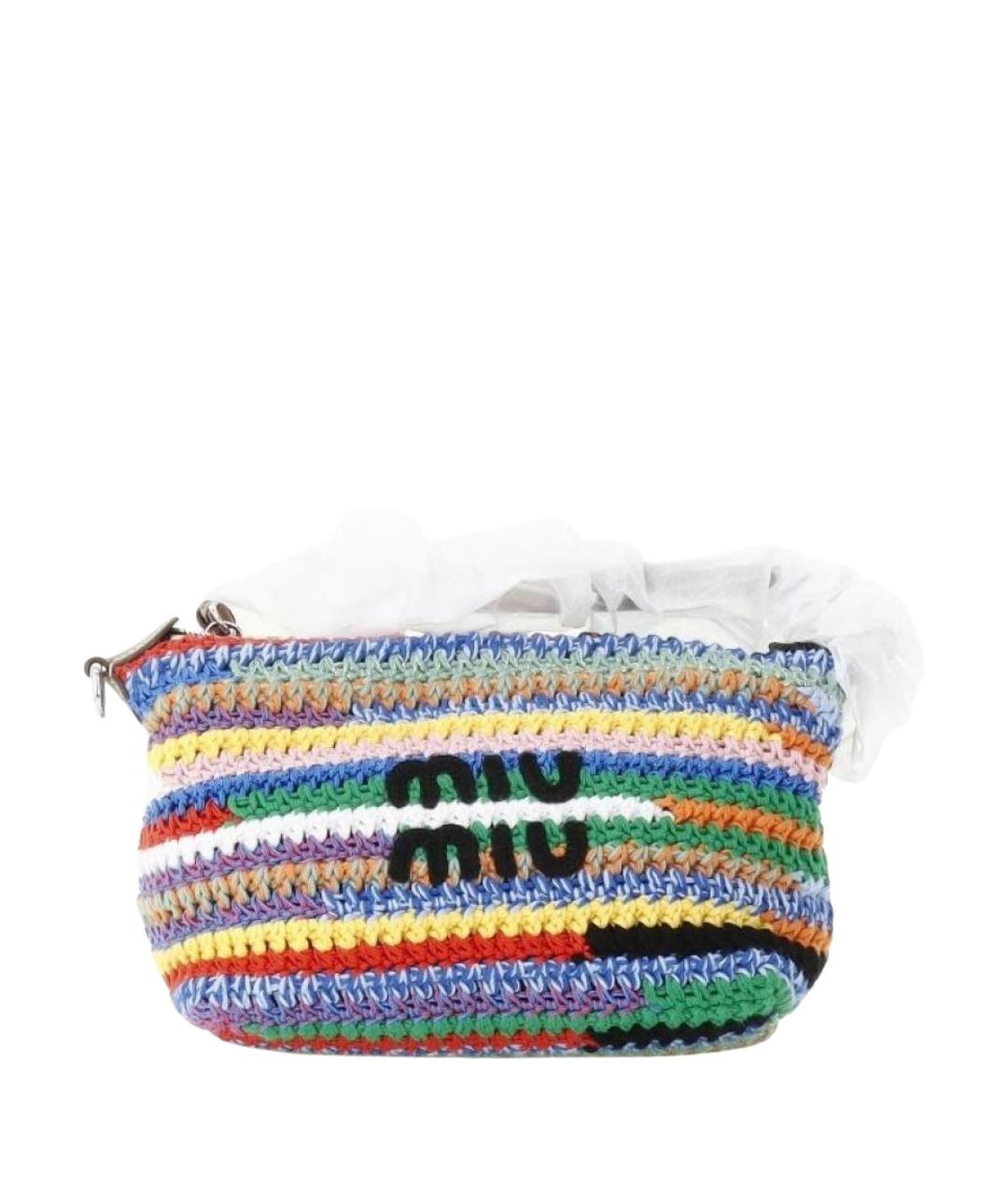MIU MIU Мульти пелетеная сумка через плечо, фото 1