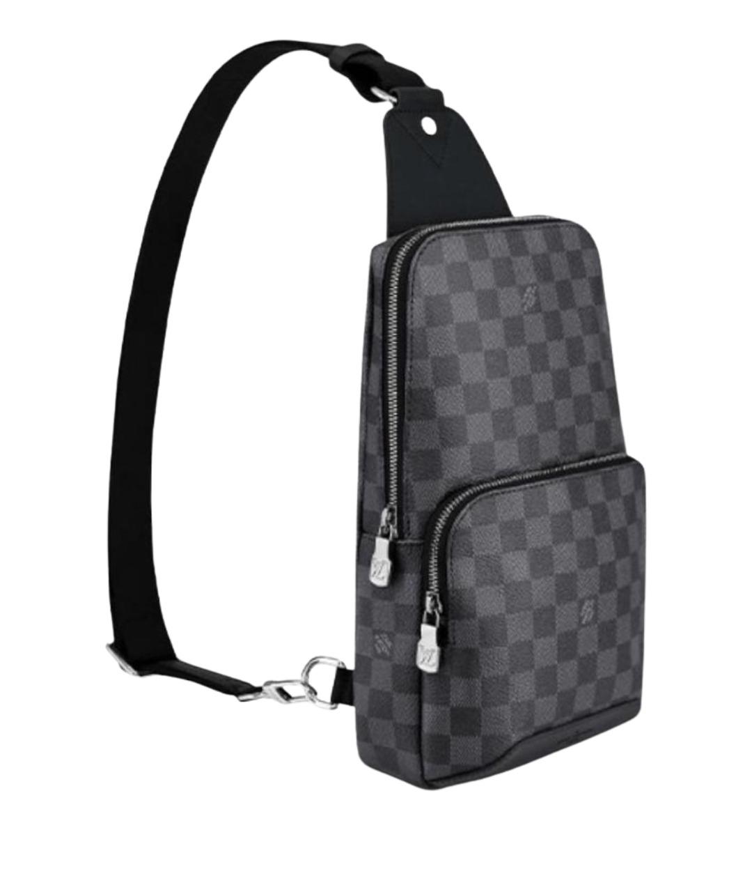 LOUIS VUITTON Серая сумка на плечо, фото 1