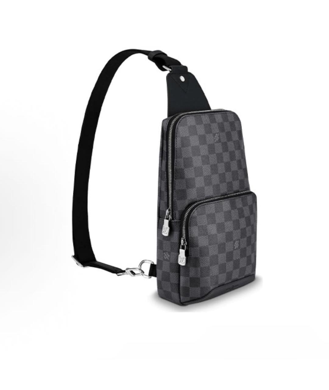 LOUIS VUITTON Серая сумка на плечо, фото 4