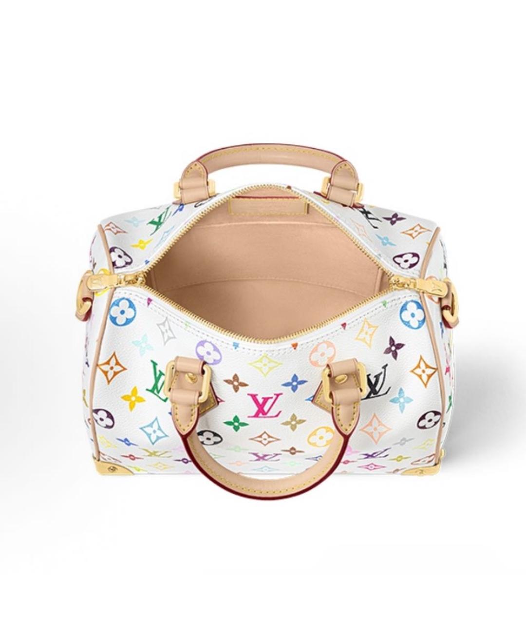 LOUIS VUITTON Белая сумка с короткими ручками, фото 2