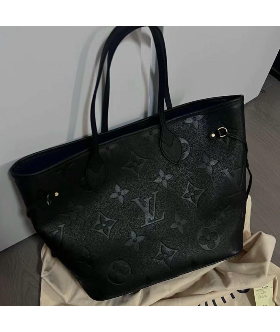 LOUIS VUITTON Черная сумка тоут, фото 2