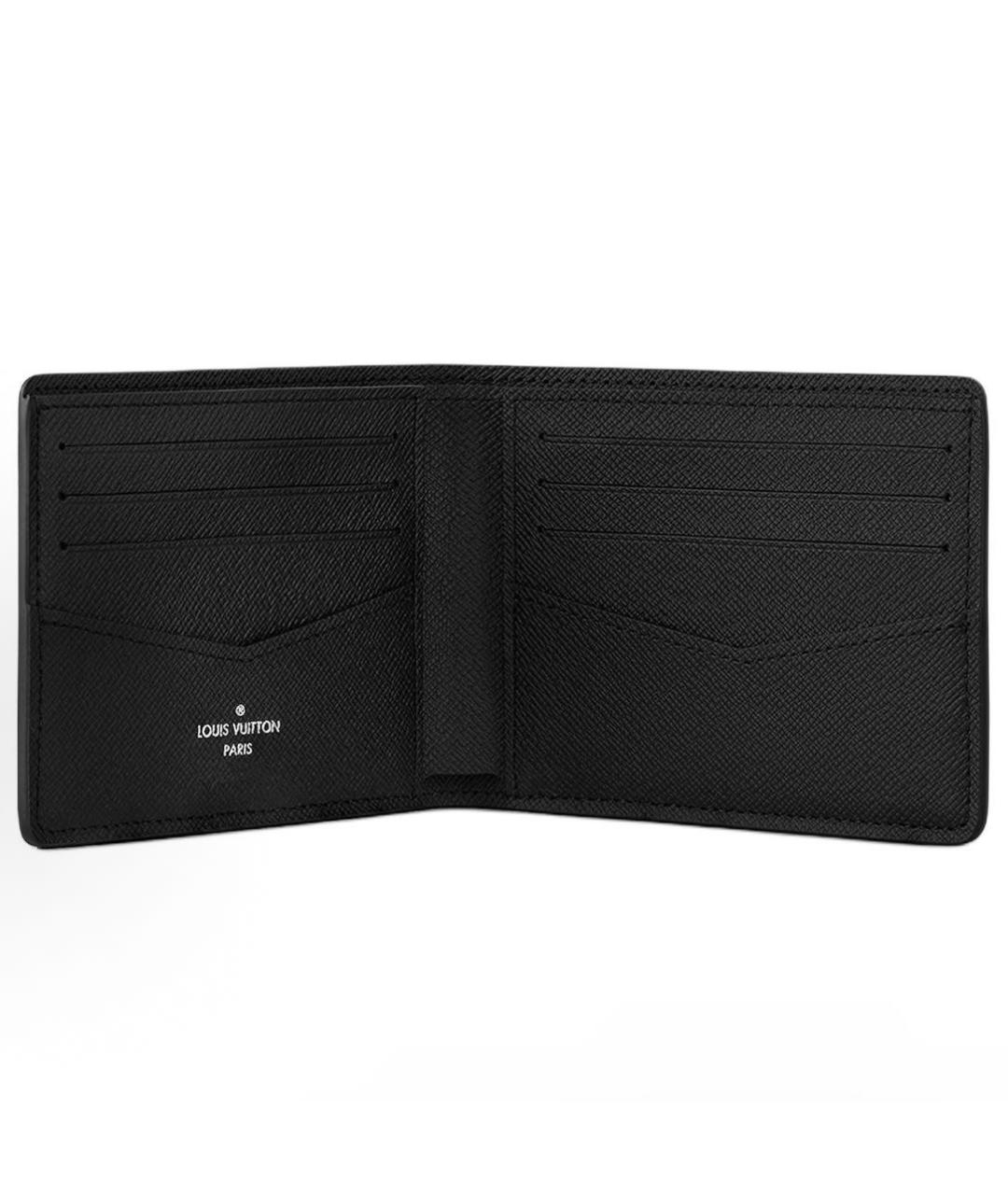 LOUIS VUITTON Антрацитовый кошелек, фото 3