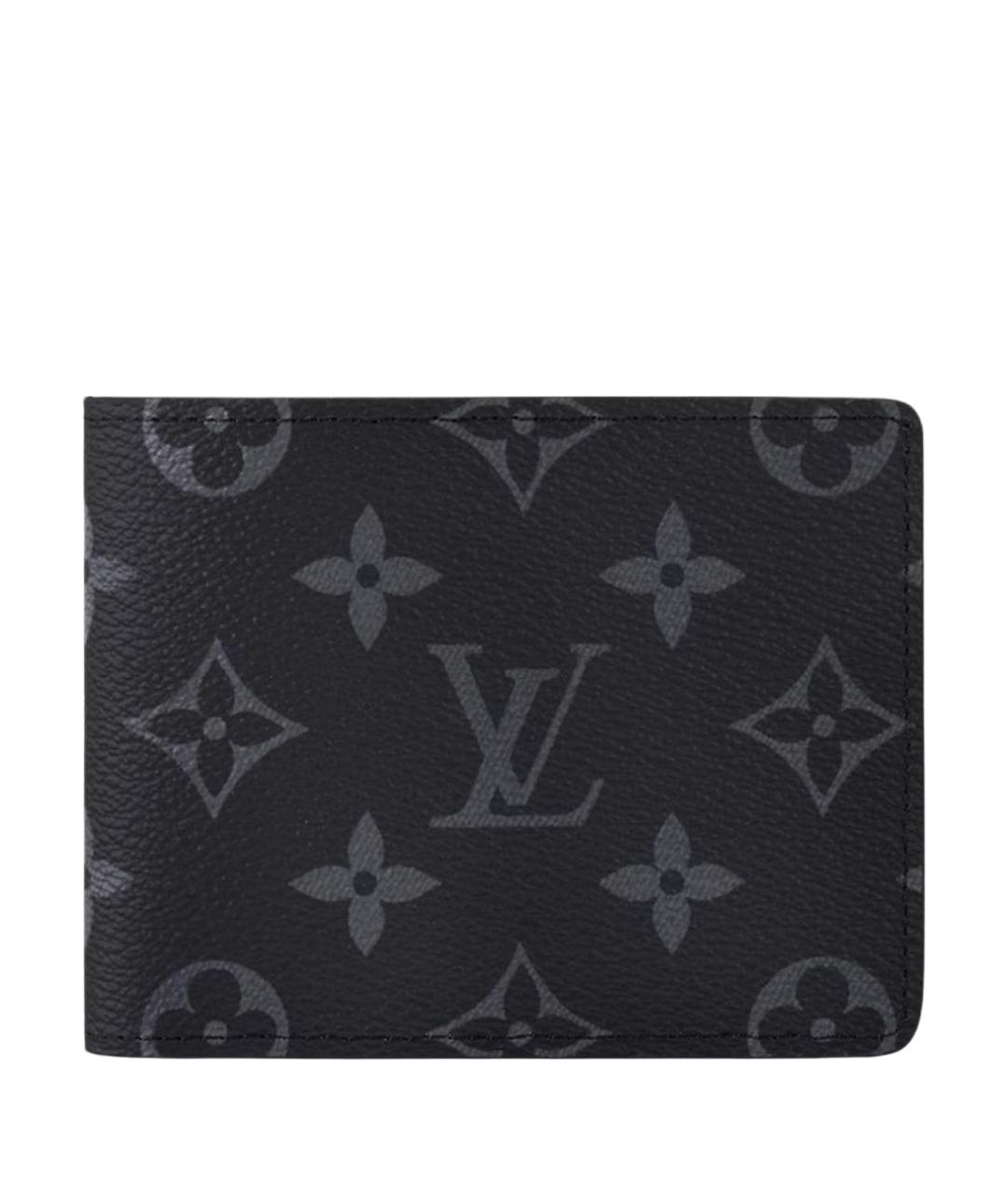 LOUIS VUITTON Антрацитовый кошелек, фото 1
