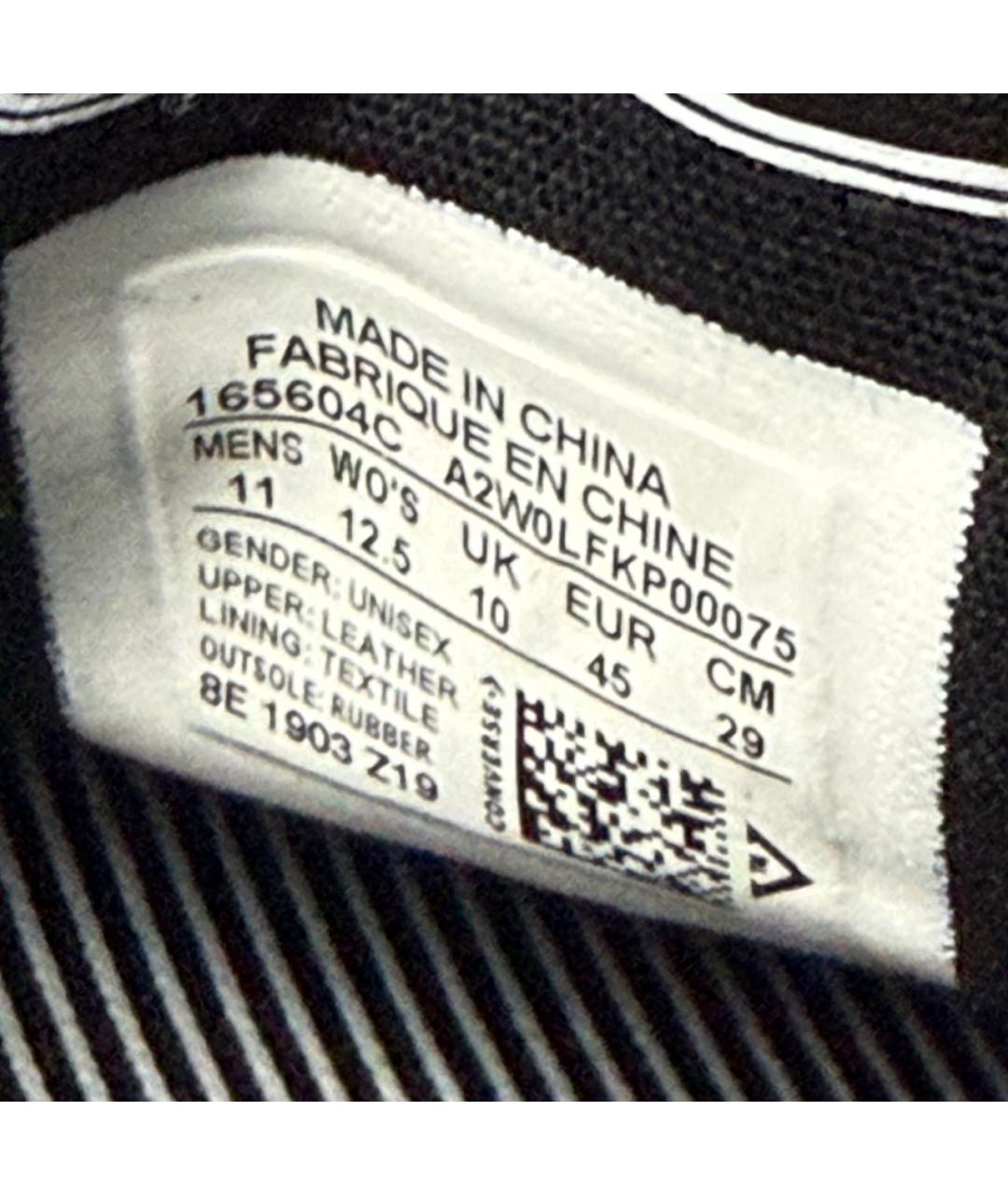 NEIGHBORHOOD Черные низкие кроссовки / кеды, фото 7