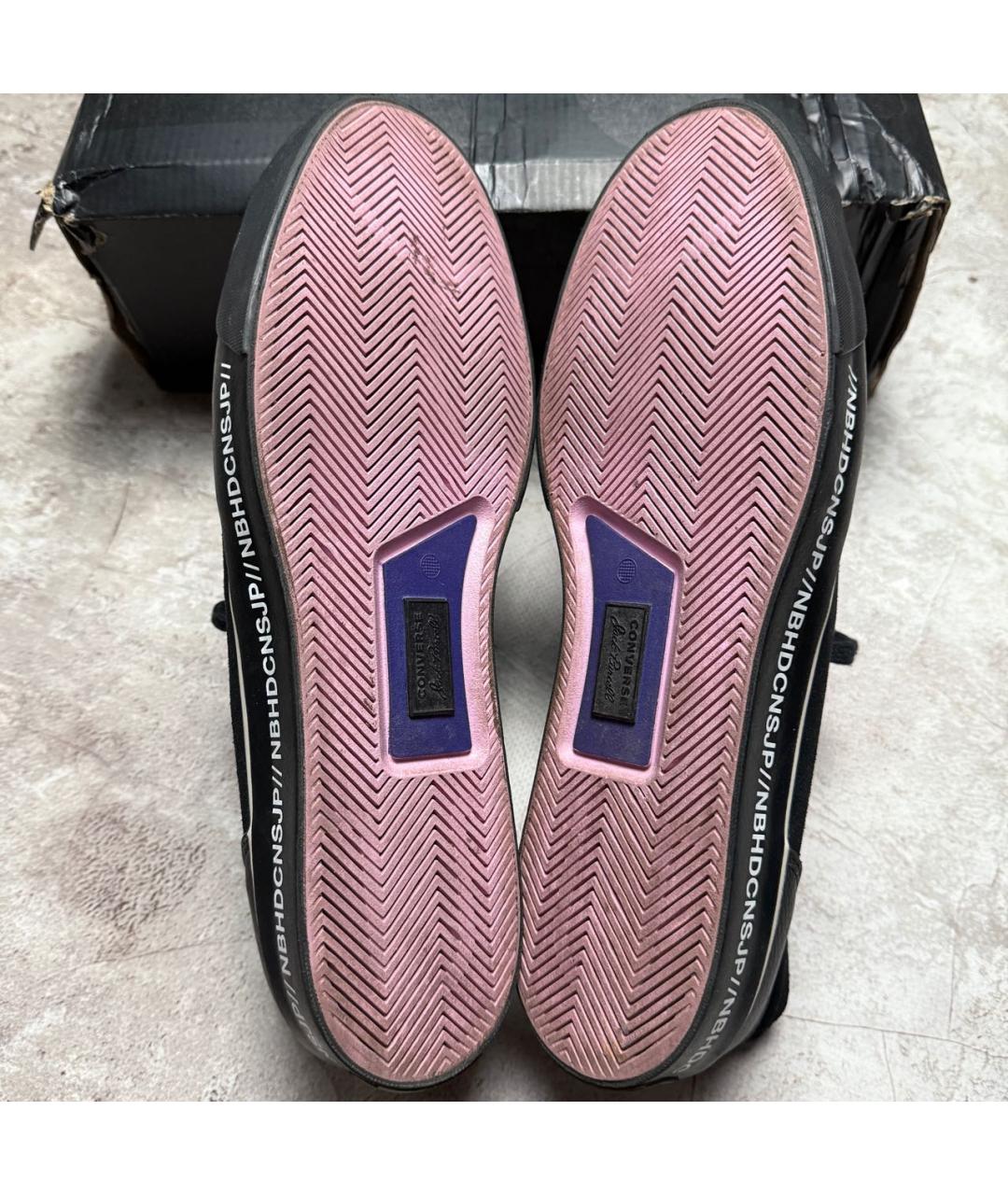 NEIGHBORHOOD Черные низкие кроссовки / кеды, фото 6