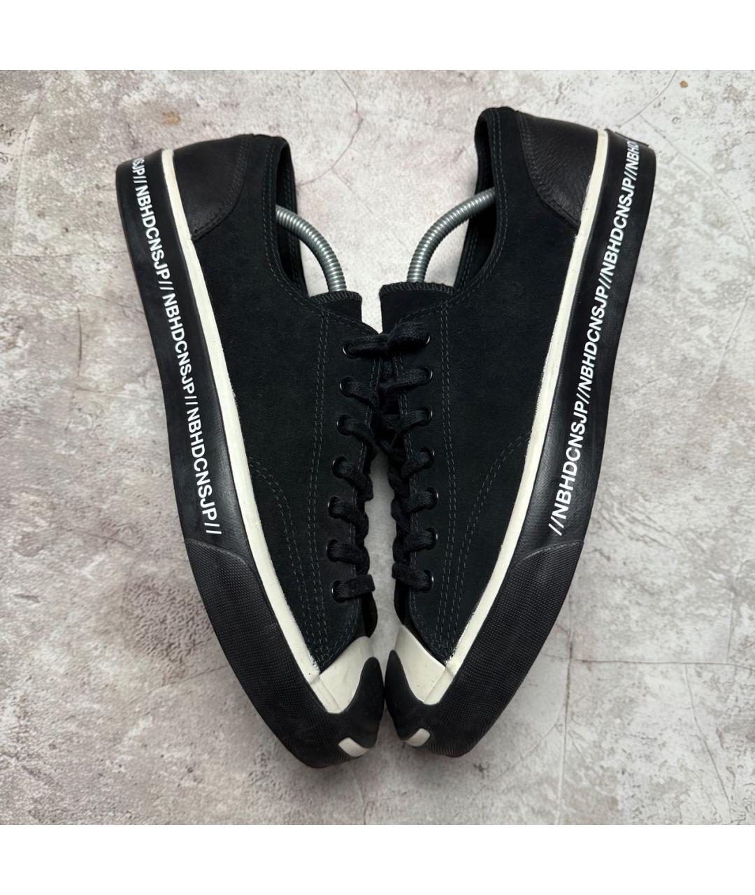 NEIGHBORHOOD Черные низкие кроссовки / кеды, фото 5