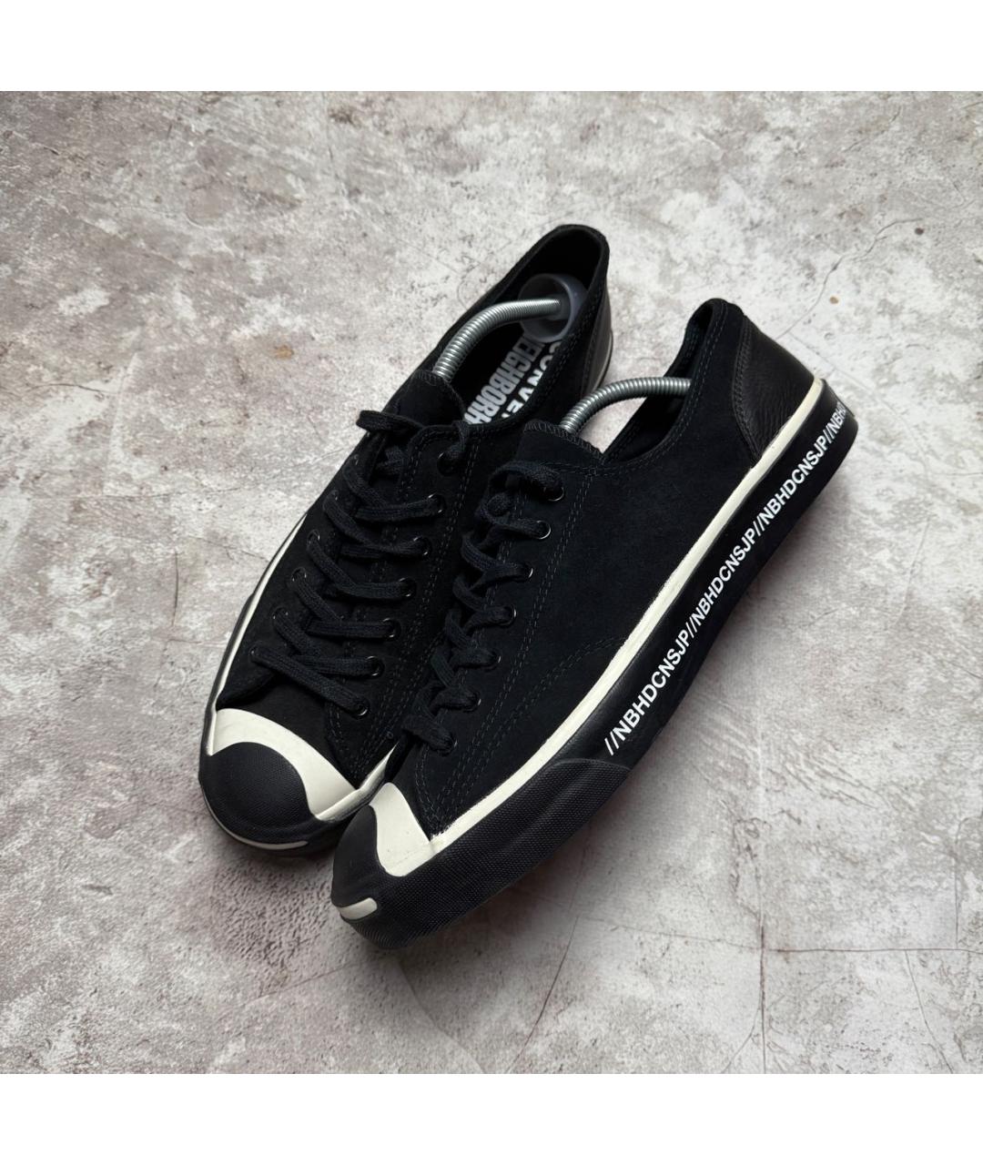 NEIGHBORHOOD Черные низкие кроссовки / кеды, фото 2