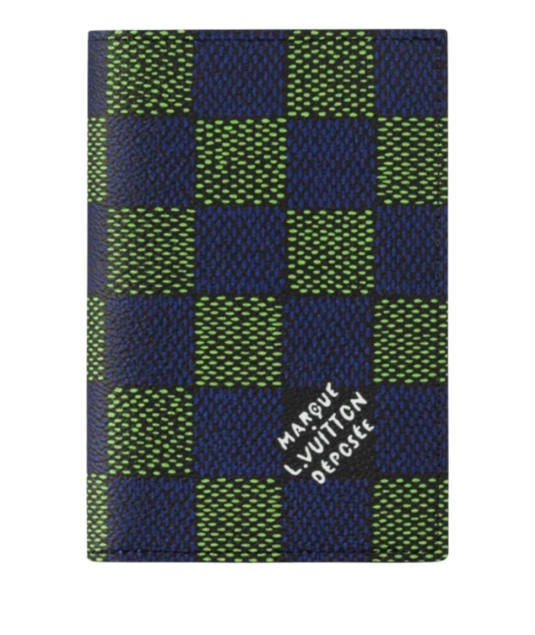LOUIS VUITTON Зеленый кардхолдер, фото 1