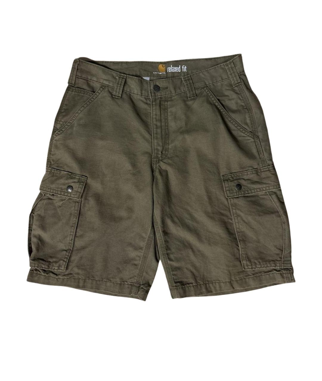 CARHARTT Зеленые хлопковые шорты, фото 1
