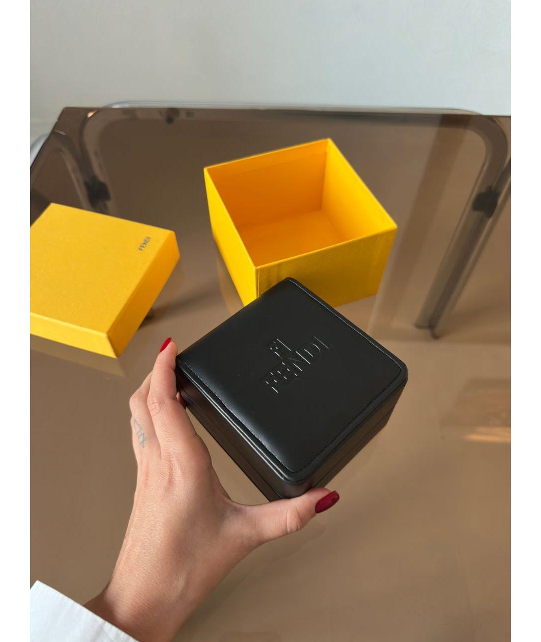 FENDI Серебряные с серебряным покрытием часы, фото 5