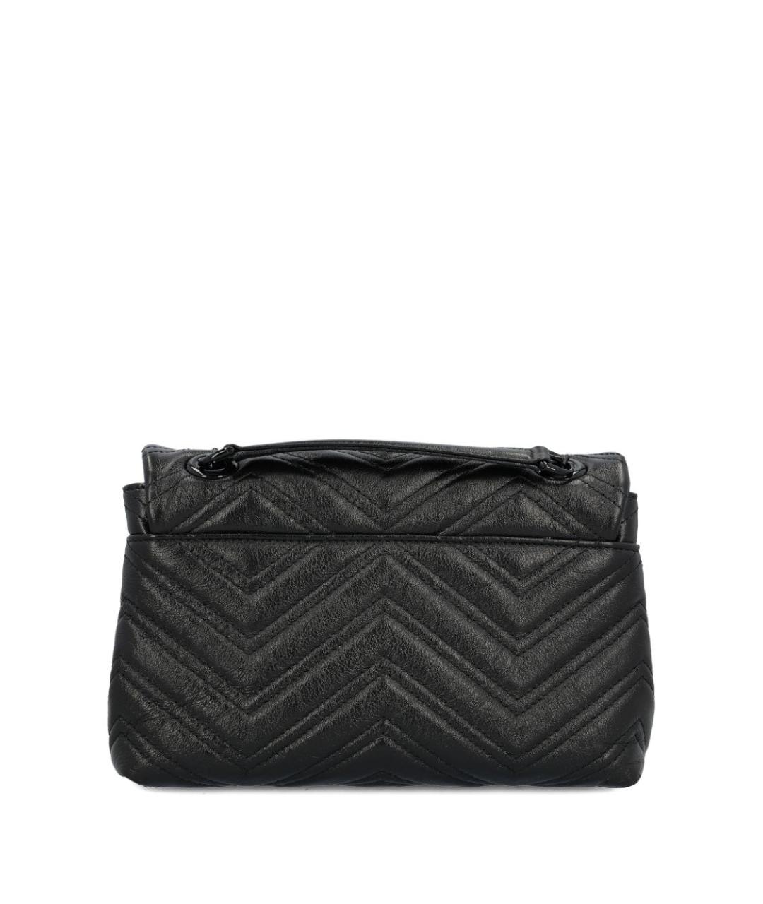 GUCCI Черная кожаная сумка через плечо, фото 3