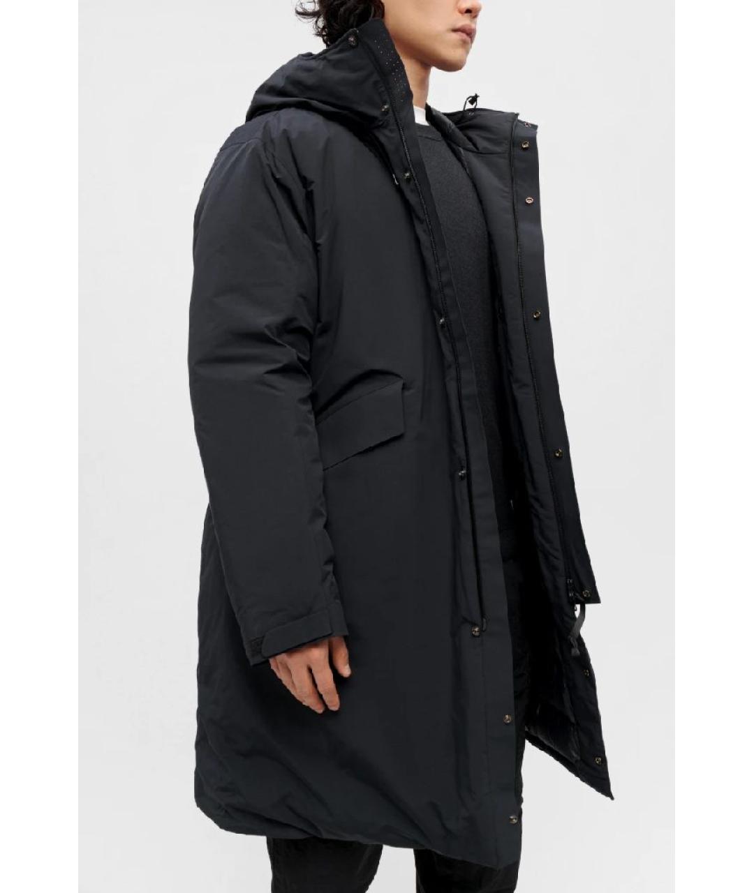 CP COMPANY Черный полиэстеровый пуховик, фото 8