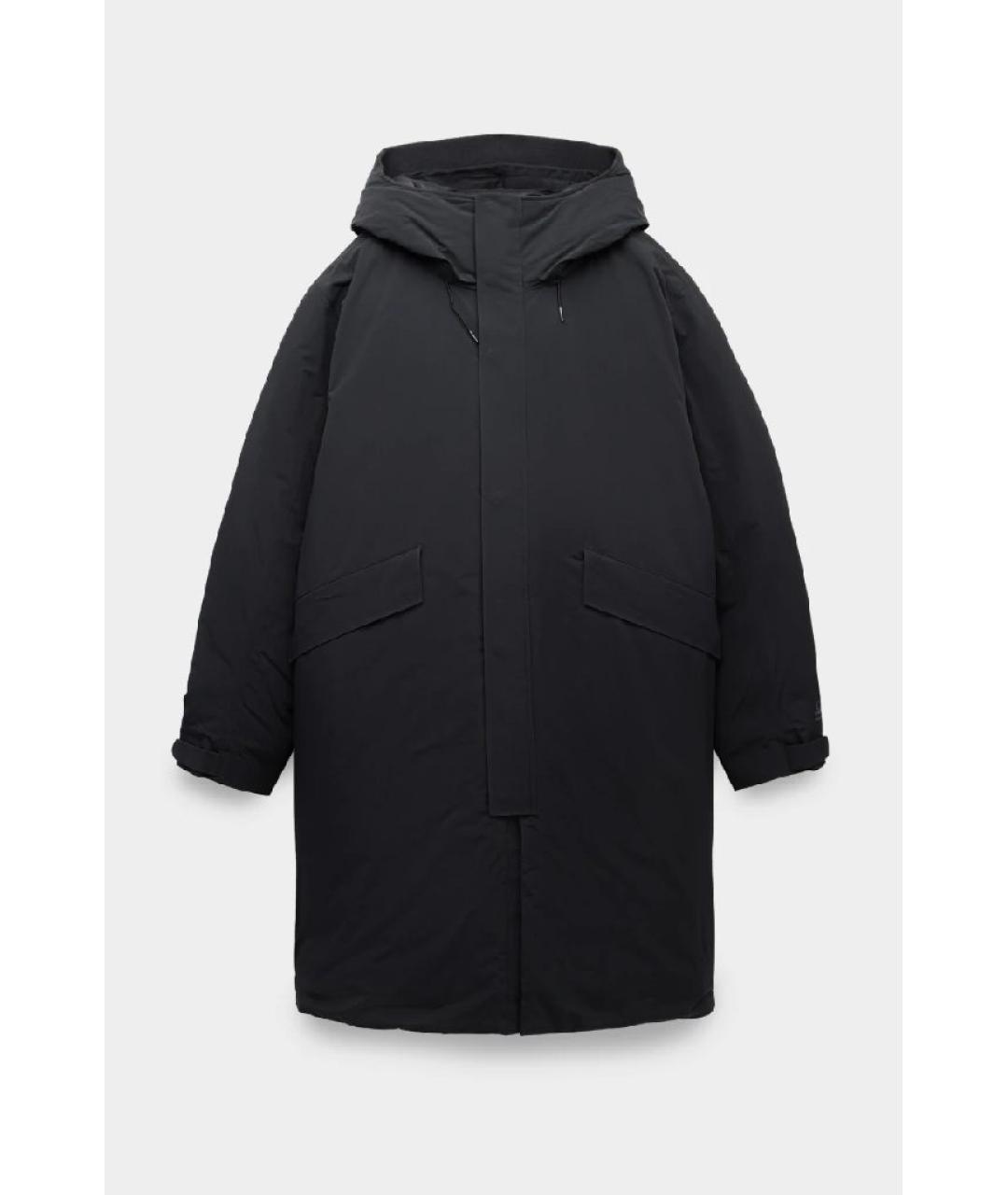 CP COMPANY Черный полиэстеровый пуховик, фото 10