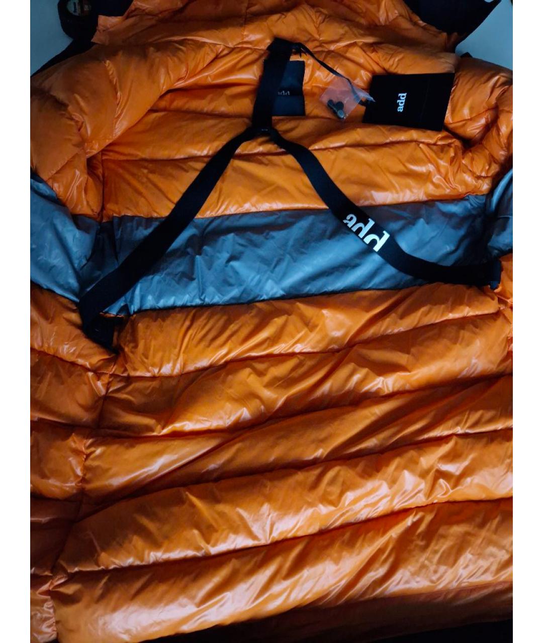 ADD Черный полиамидовый пуховик, фото 6