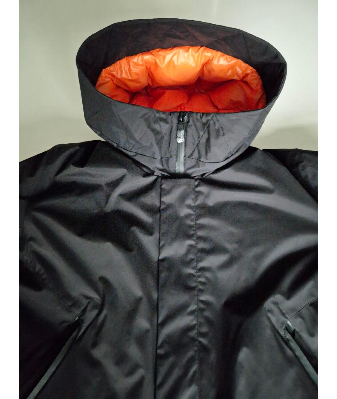 ADD Черный полиамидовый пуховик, фото 9