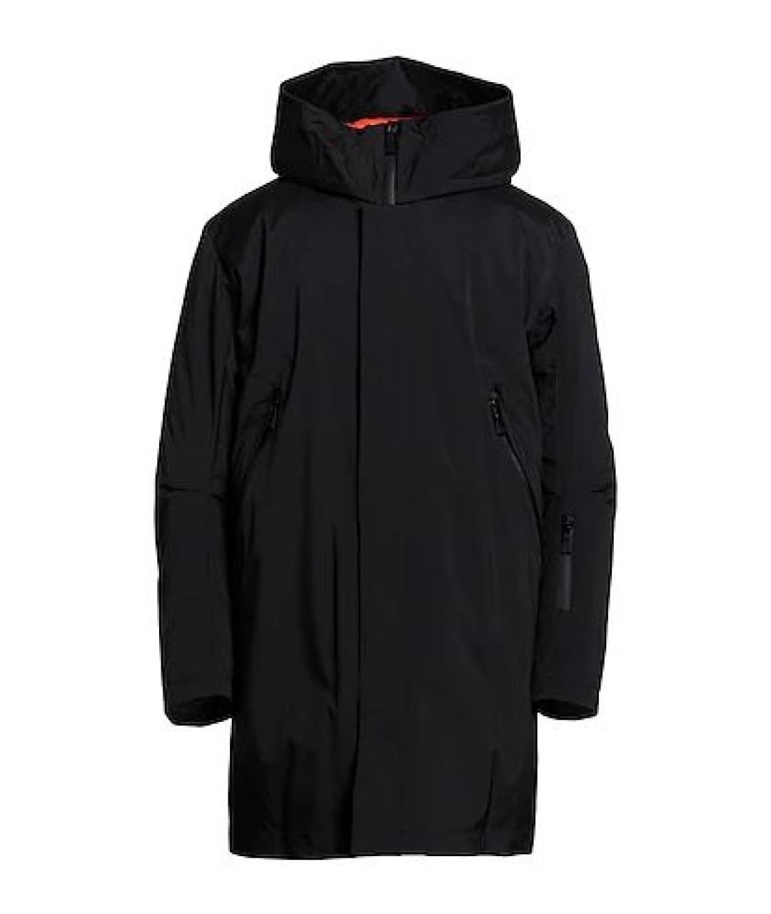 ADD Черный полиамидовый пуховик, фото 1