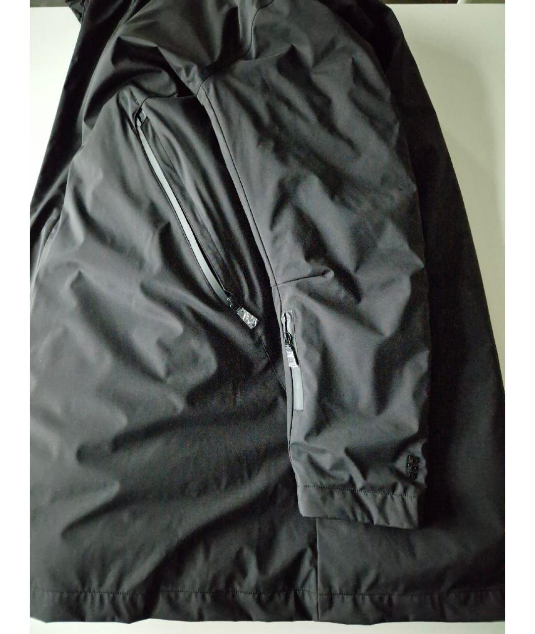 ADD Черный полиамидовый пуховик, фото 8