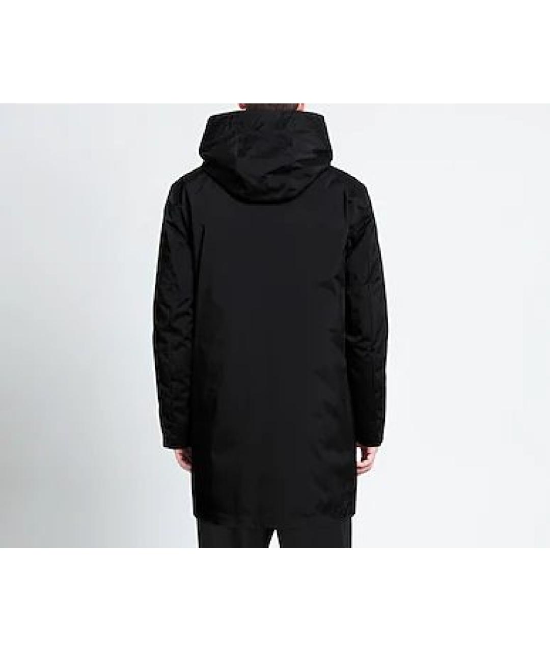 ADD Черный полиамидовый пуховик, фото 2