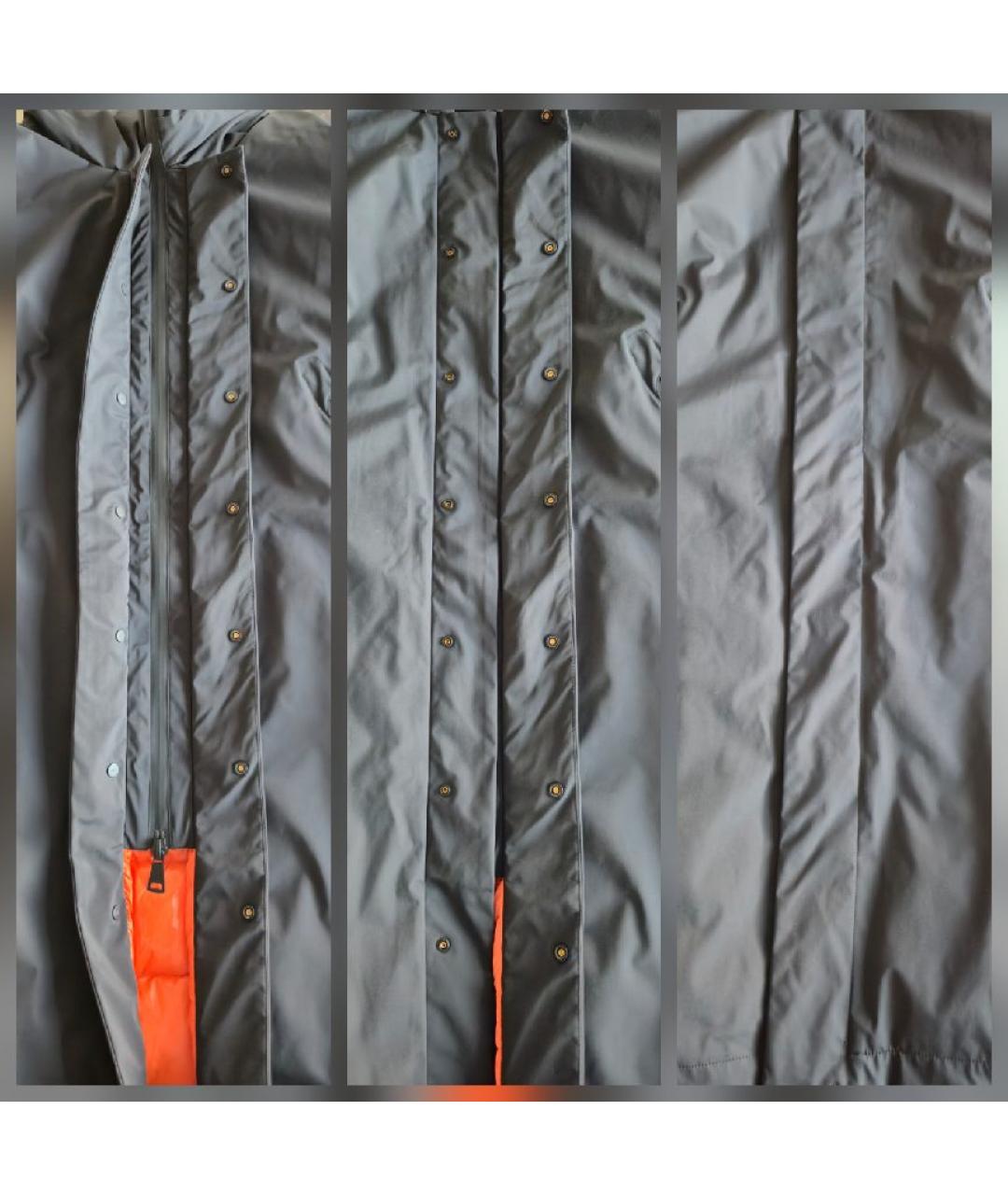 ADD Черный полиамидовый пуховик, фото 4