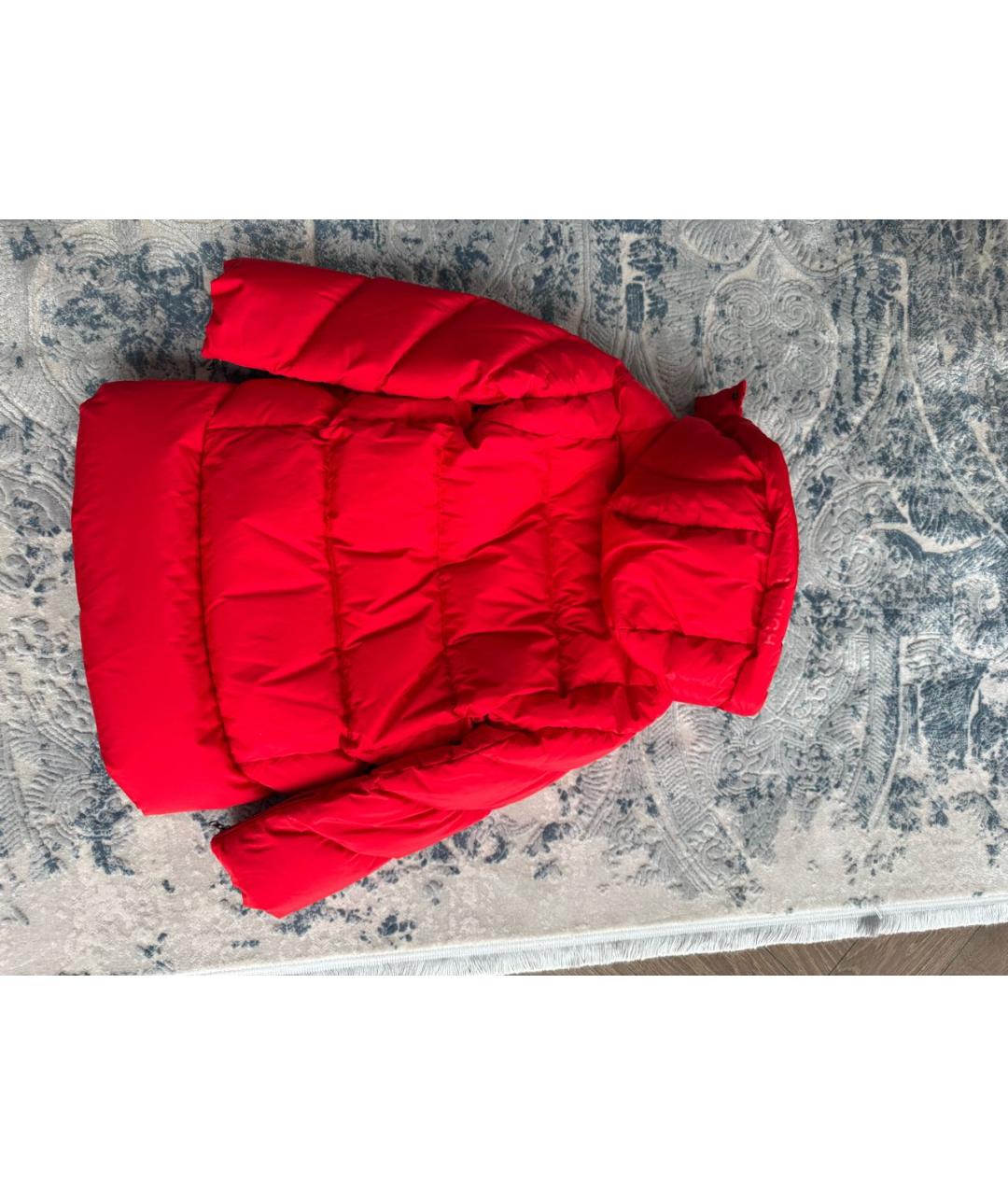 WOOLRICH Красный полиамидовый пуховик, фото 2