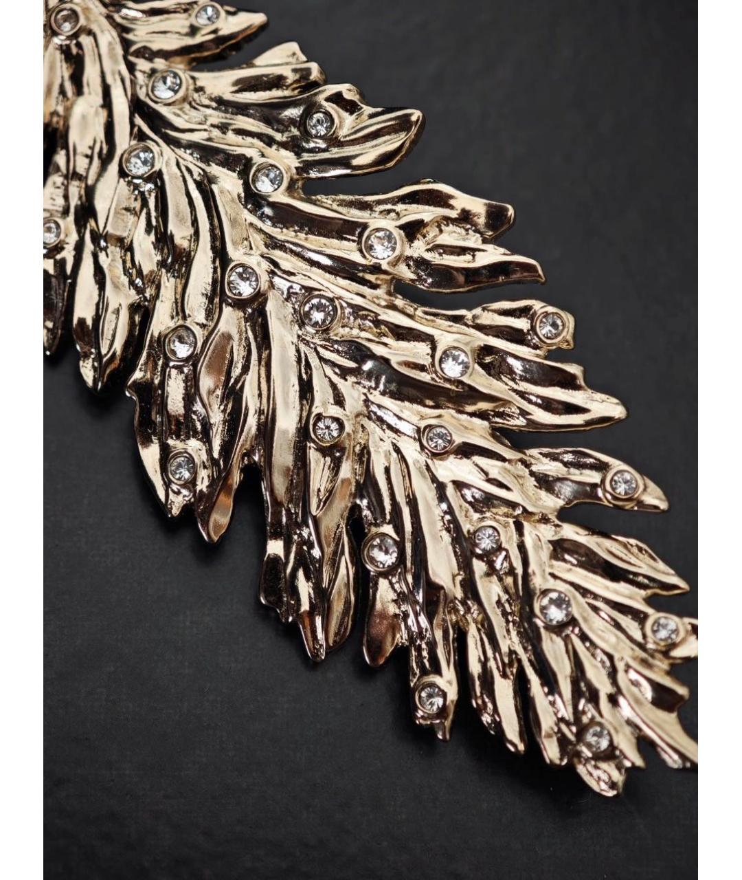 CHANEL Золотая металлическая булавка / брошь, фото 7