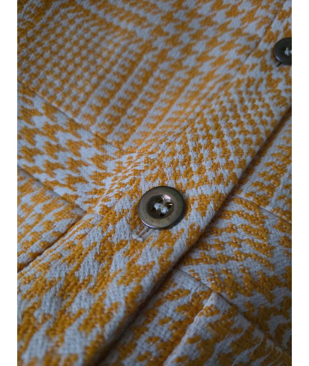 ESCADA Желтый шерстяной жакет/пиджак, фото 7