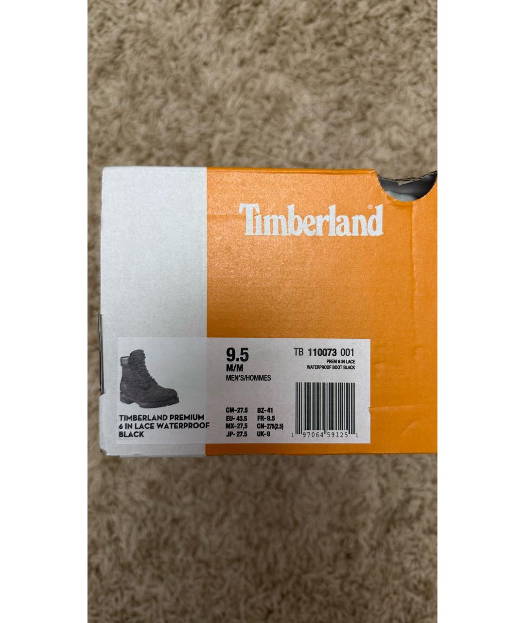 TIMBERLAND Черные замшевые высокие ботинки, фото 5