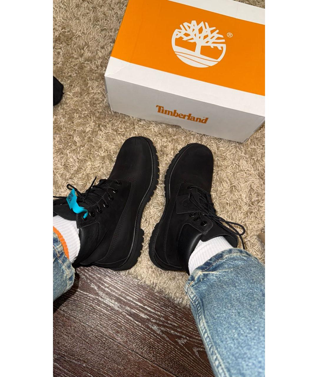 TIMBERLAND Черные замшевые высокие ботинки, фото 3