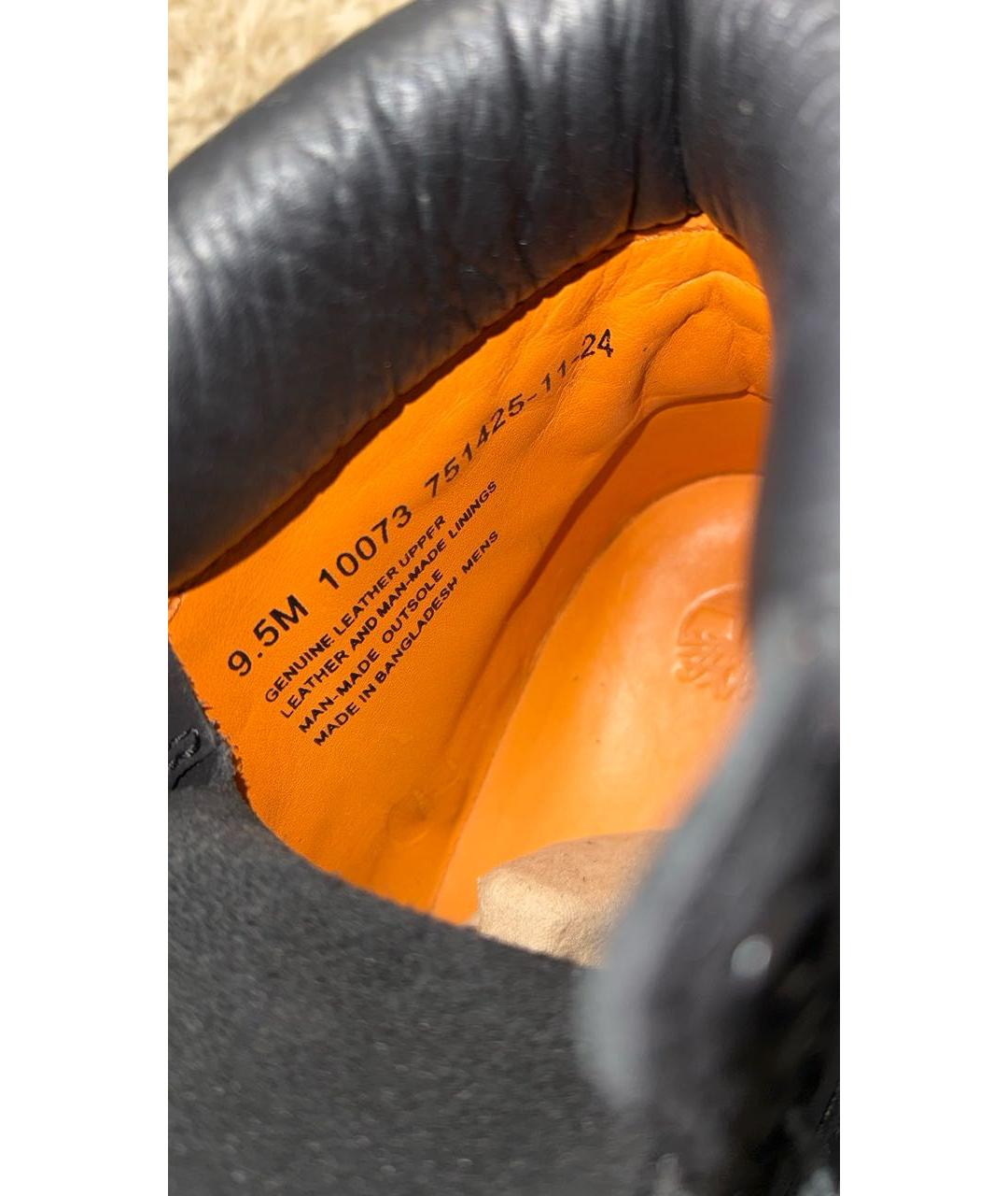 TIMBERLAND Черные замшевые высокие ботинки, фото 7