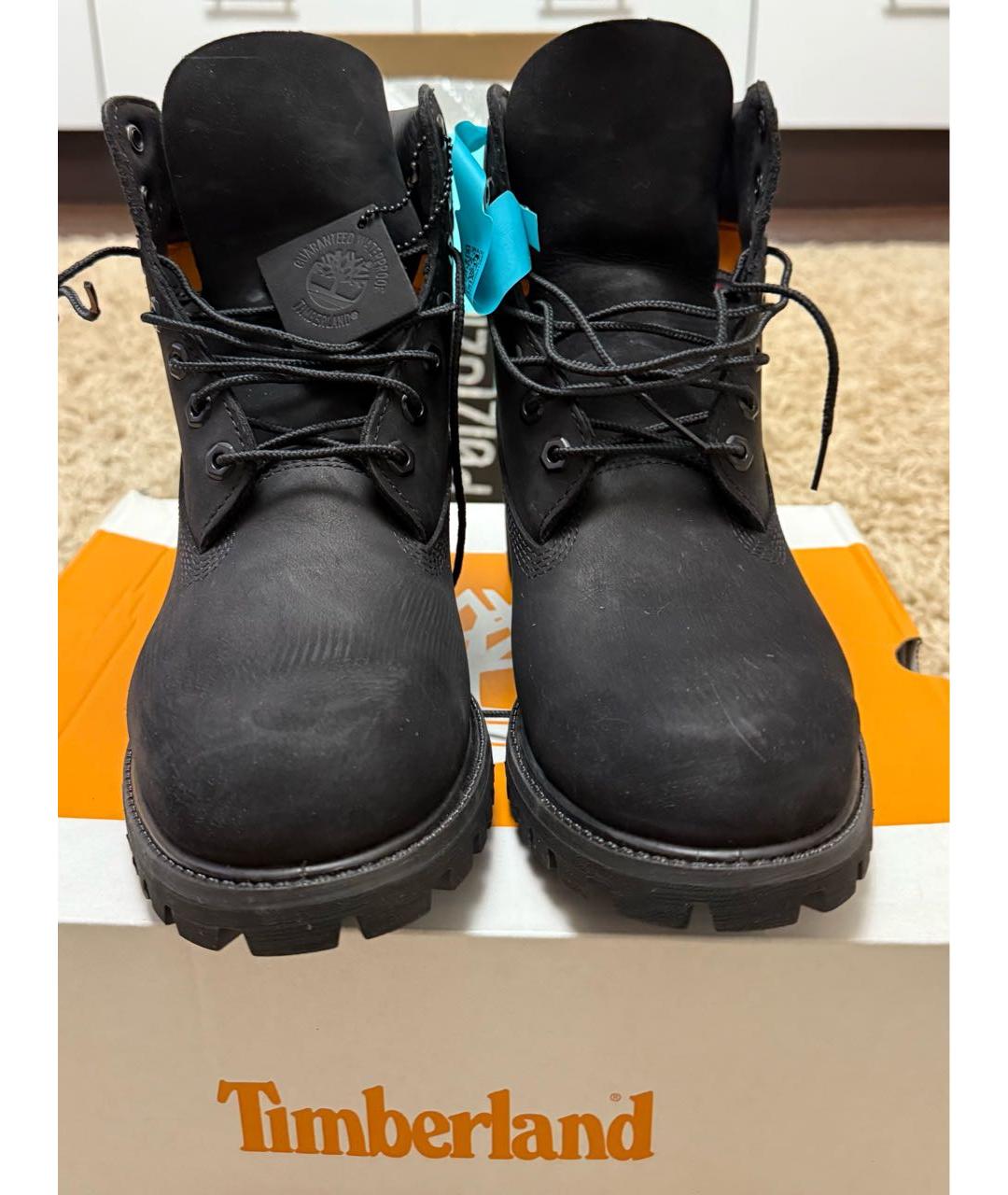 TIMBERLAND Черные замшевые высокие ботинки, фото 2