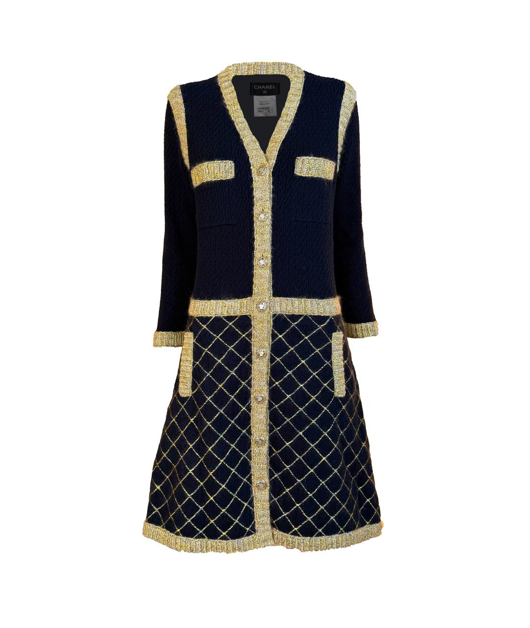 CHANEL Черный шелковый жакет/пиджак, фото 1