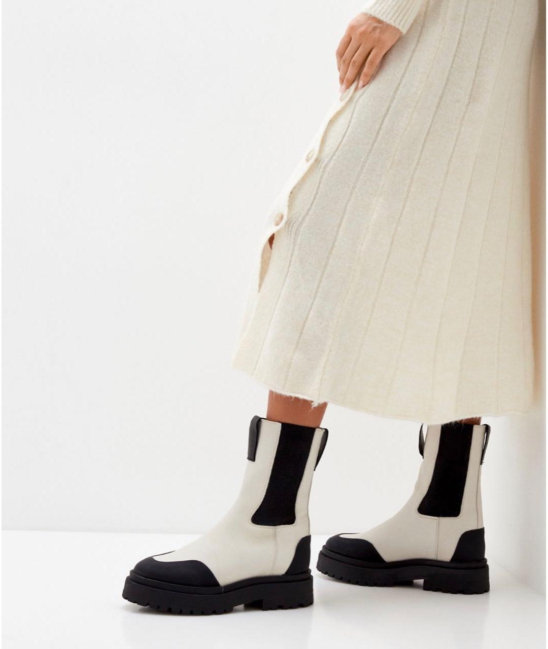 THE KOOPLES Белые кожаные ботинки, фото 8