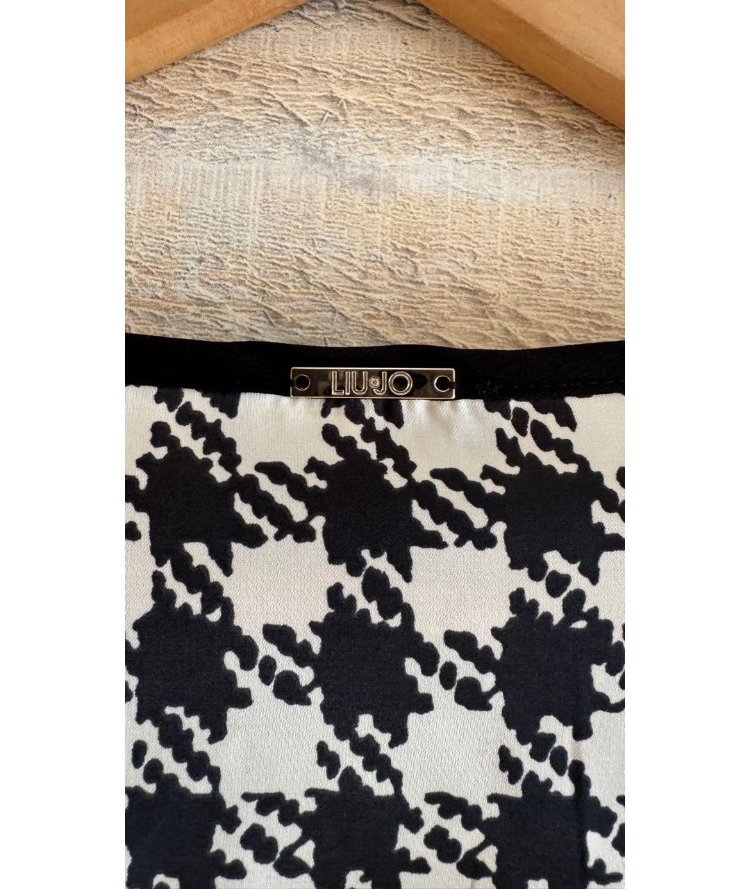 LIU JO Мульти полиэстеровое коктейльное платье, фото 3