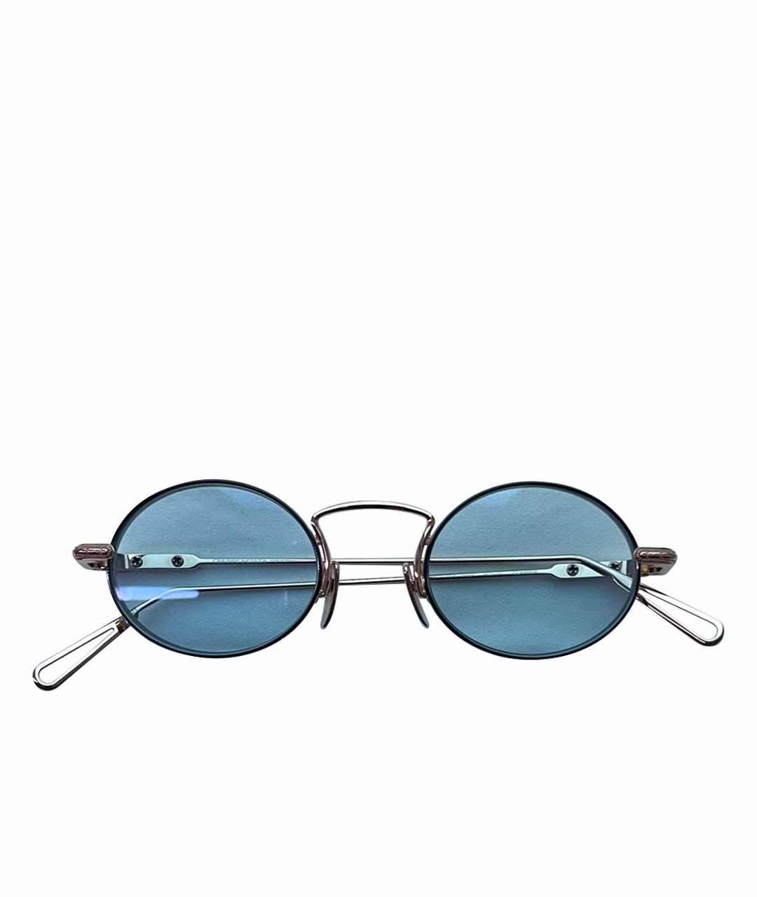 CHROME HEARTS Золотые металлические солнцезащитные очки, фото 1