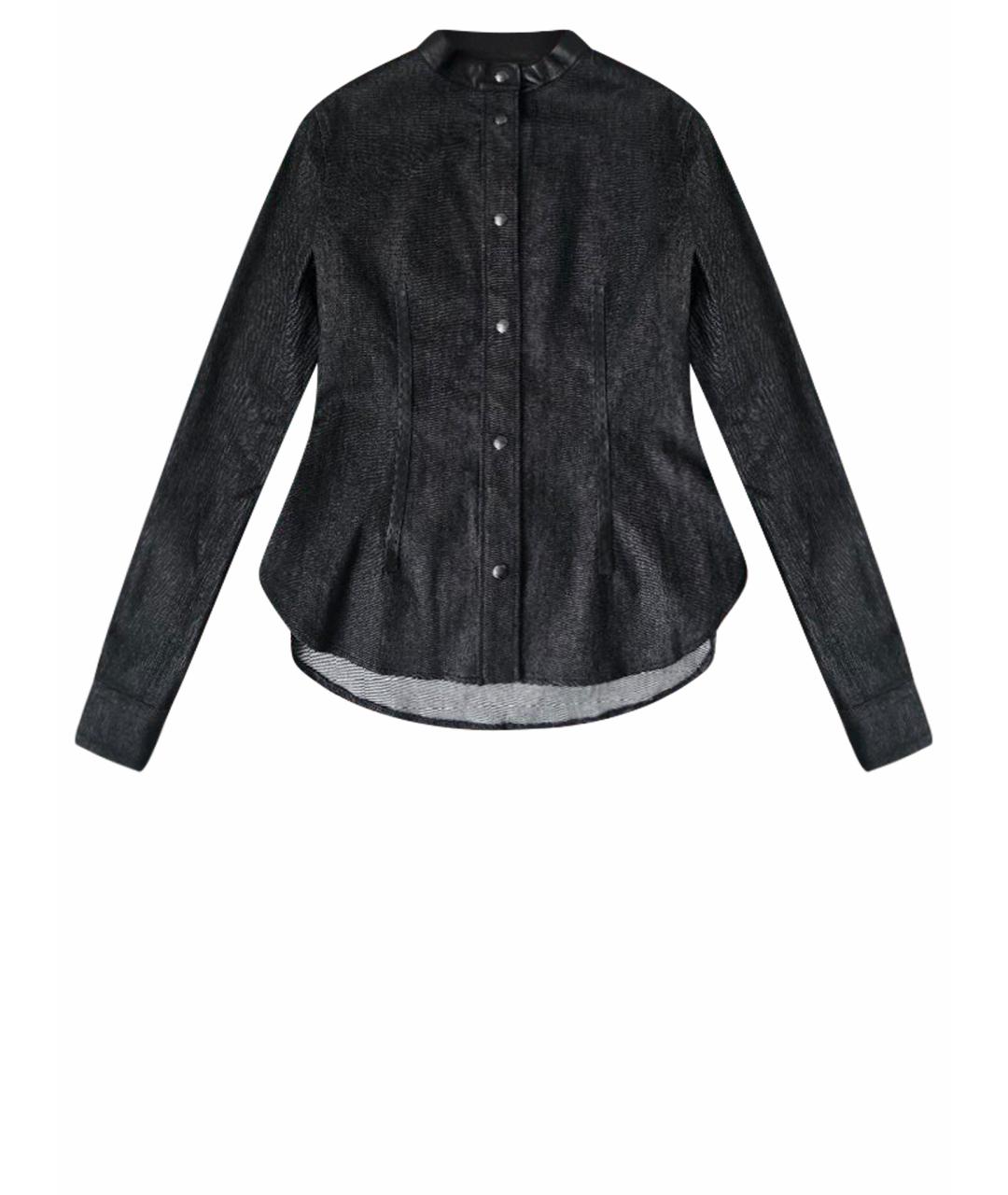 TOM FORD Черная хлопковая рубашка, фото 1