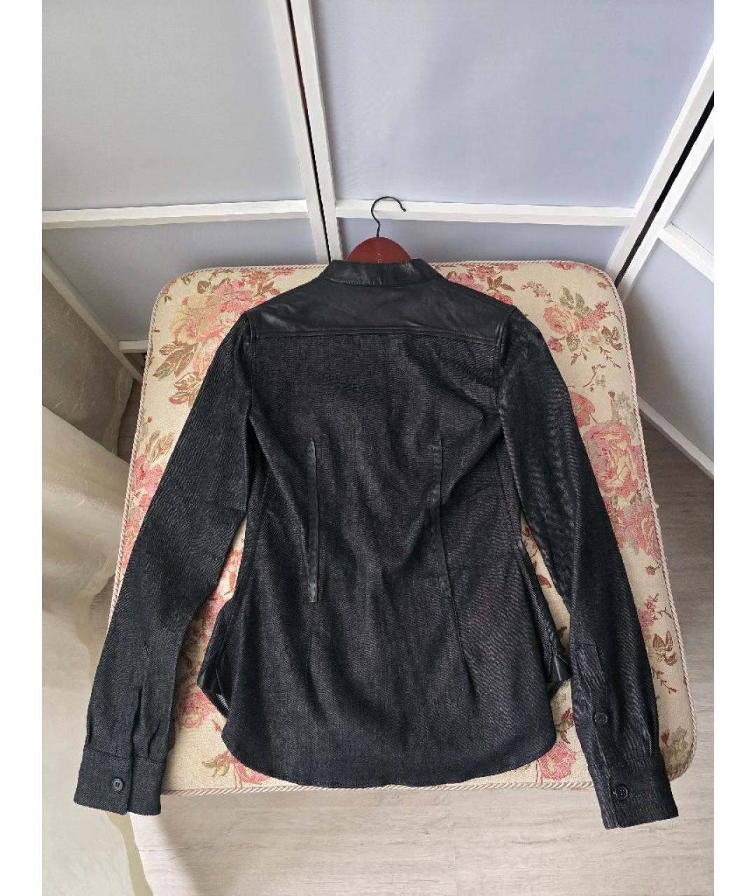 TOM FORD Черная хлопковая рубашка, фото 2