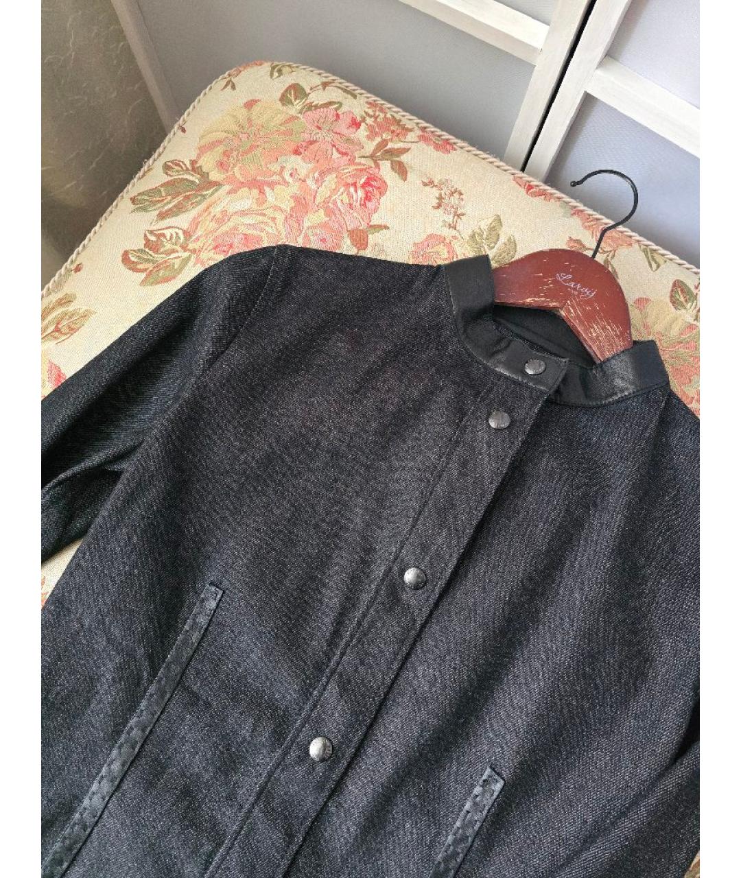 TOM FORD Черная хлопковая рубашка, фото 7