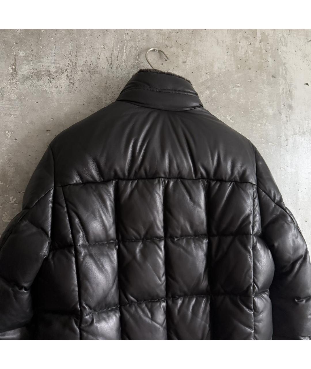 BOGNER Черная кожаная куртка, фото 3