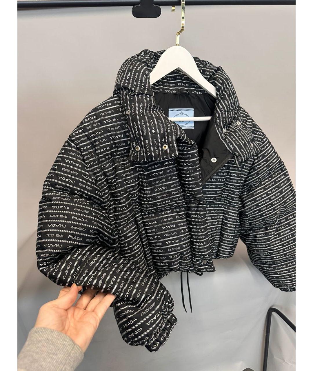 PRADA Черная куртка, фото 9