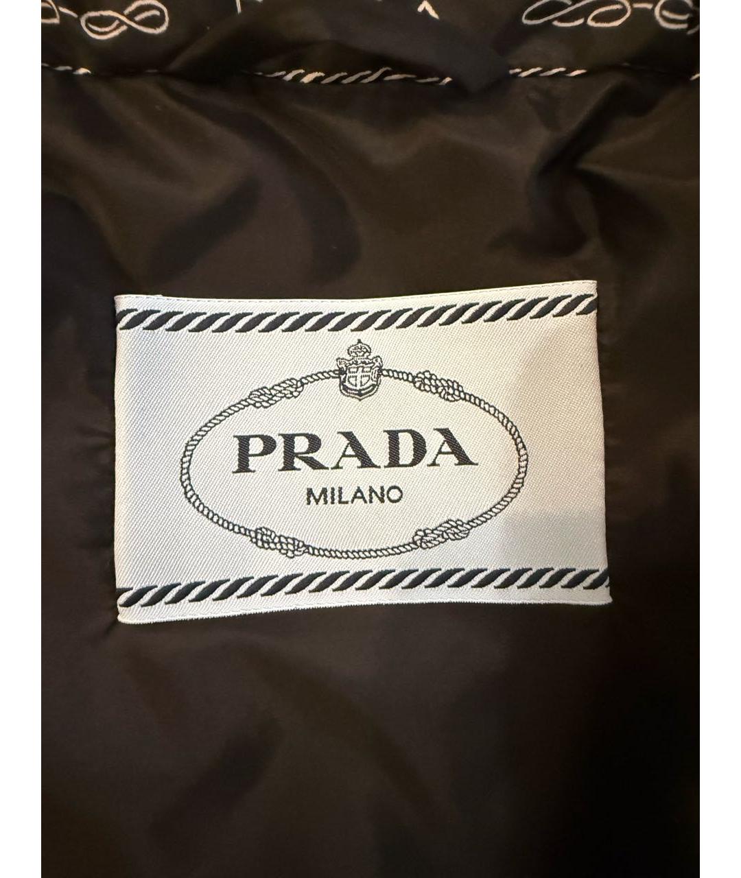 PRADA Черная куртка, фото 3