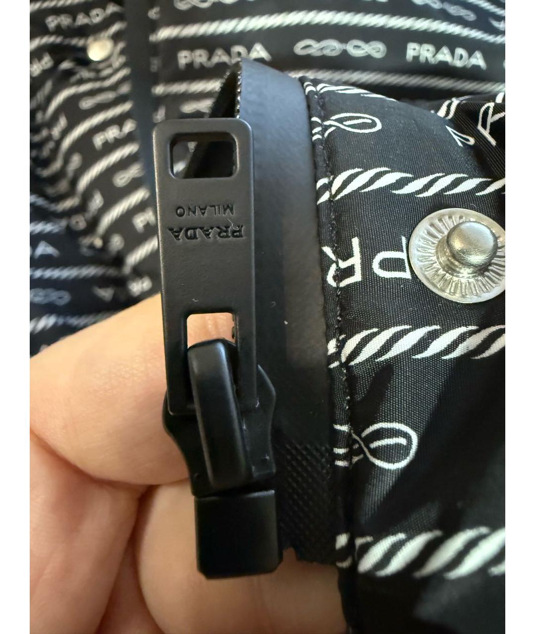 PRADA Черная куртка, фото 7